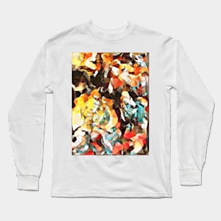 Cubist Clouds Long Sleeve T-Shirt